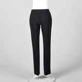 2010s Celine Black Wool Pants