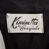 Medium 1960s Black Dress Set