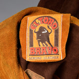 1970s El Toro Bravo Split Hide Suede Jacket