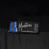 1980s Claude Montana Black Blazer