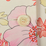 1960s Pink Floral Spring Coat