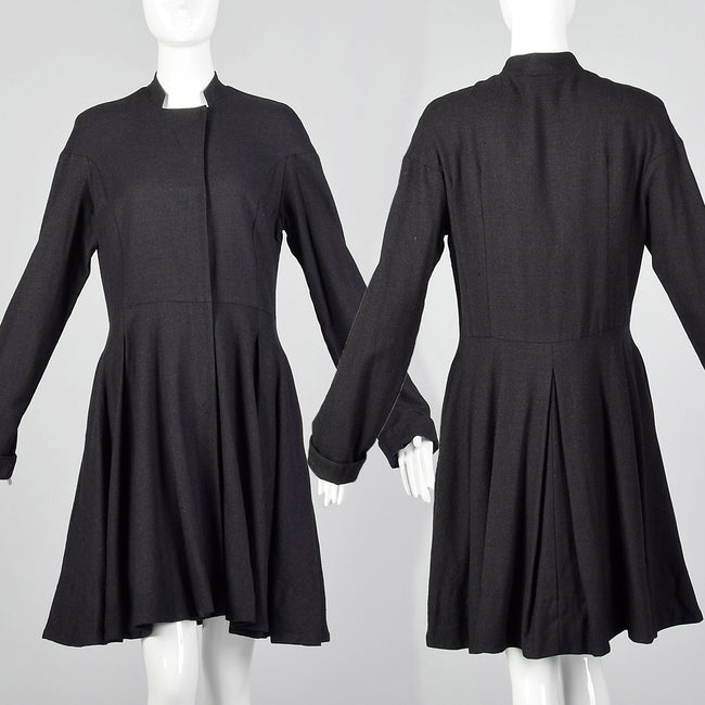 Medium 2000s Wool Princess Coat