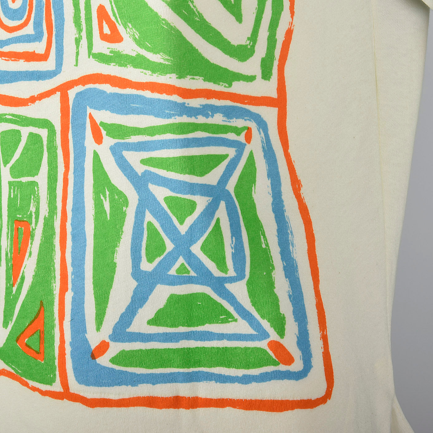 1970s Catalina Printed Boatneck Top