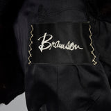 Large 1950s Black Persian Lamb Fur Coat