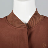 1970s Givenchy Sport Two Piece Set with Ribbed Knit Trim