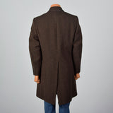 1970s Brown Double Breasted Coat