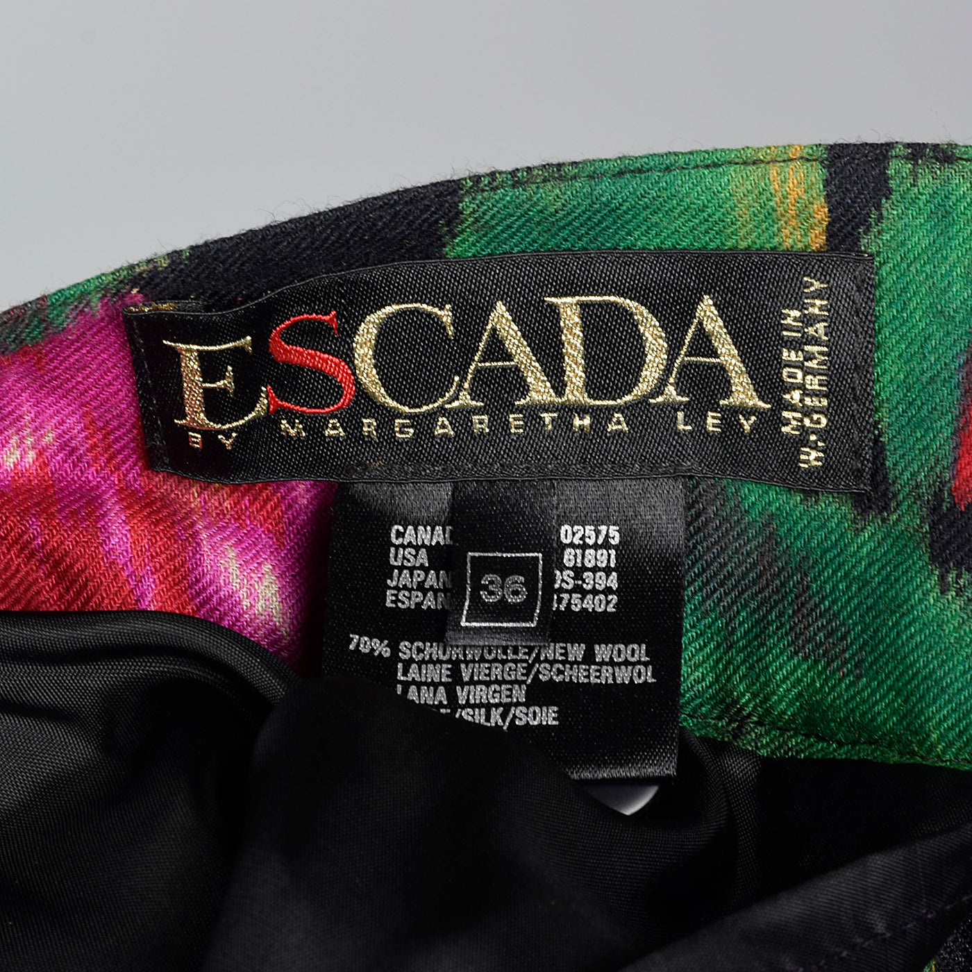 1980s Escada Floral Seeparates Set