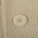 1970s Mens Shawl Collar Cardigan with Red Pattern