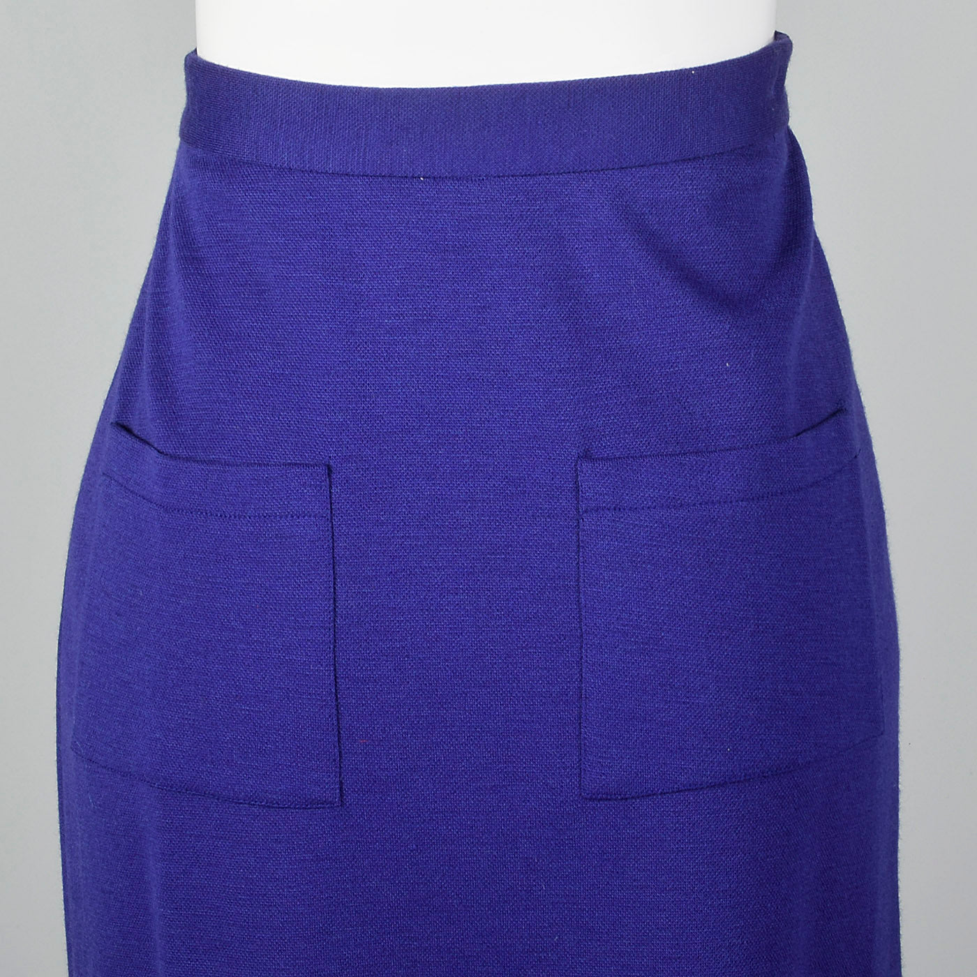1990s Sonia Rykiel Purple Knit Pleated Skirt