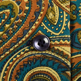 1950s Cotton Day Dress in Paisley Print