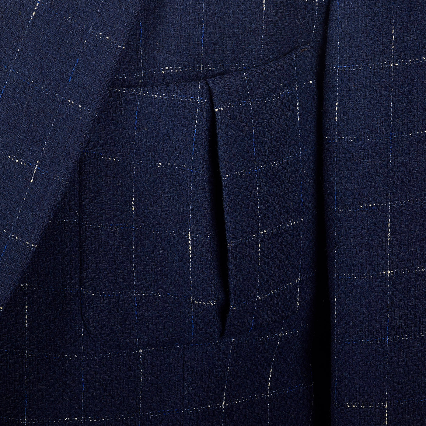 1950s Navy Blue Atomic Fleck Jacket