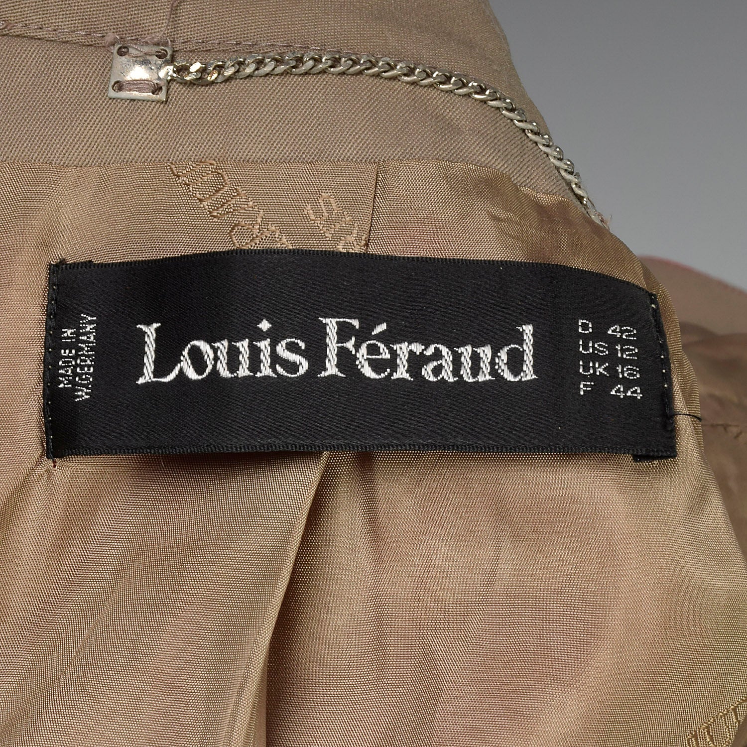Medium Louis Feraud 1980s Color Block Jacket