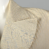 Medium Christian Lacroix 1990s Cream and Silver Blazer