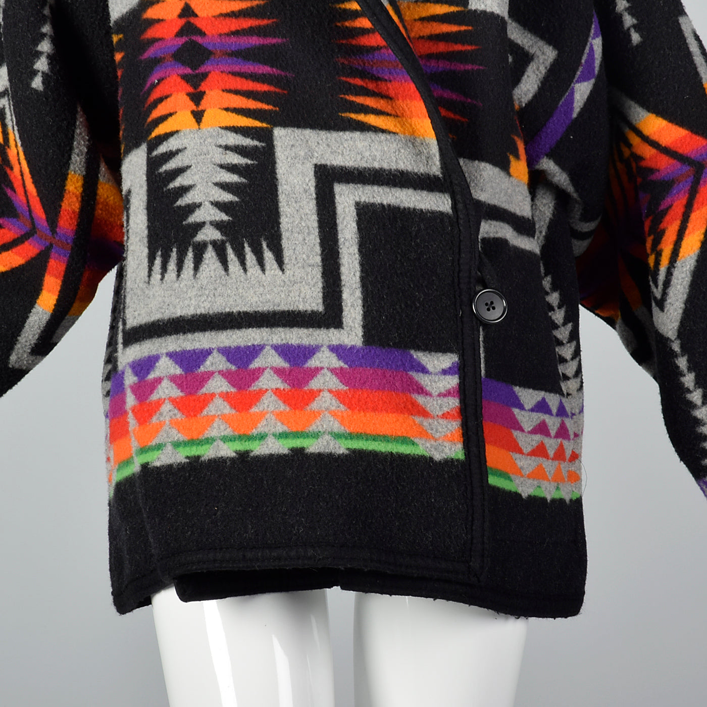 1970s Pendleton Beaver State Blanket Coat