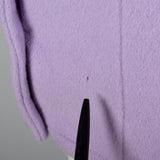1980s Bernard Perris Lavender Wrap Coat
