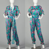 1980s Diane Freis Reversible Jumpsuit