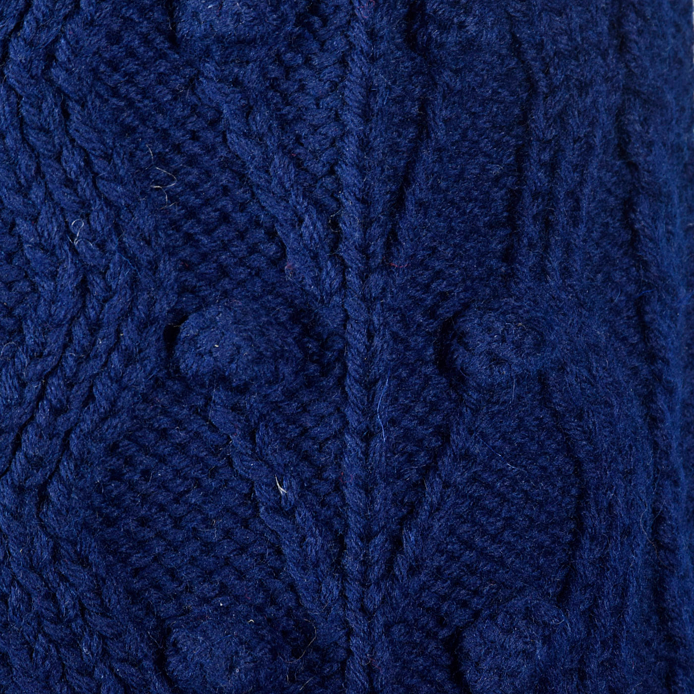 1980s I Magnin Blue Hand Knit Cardigan