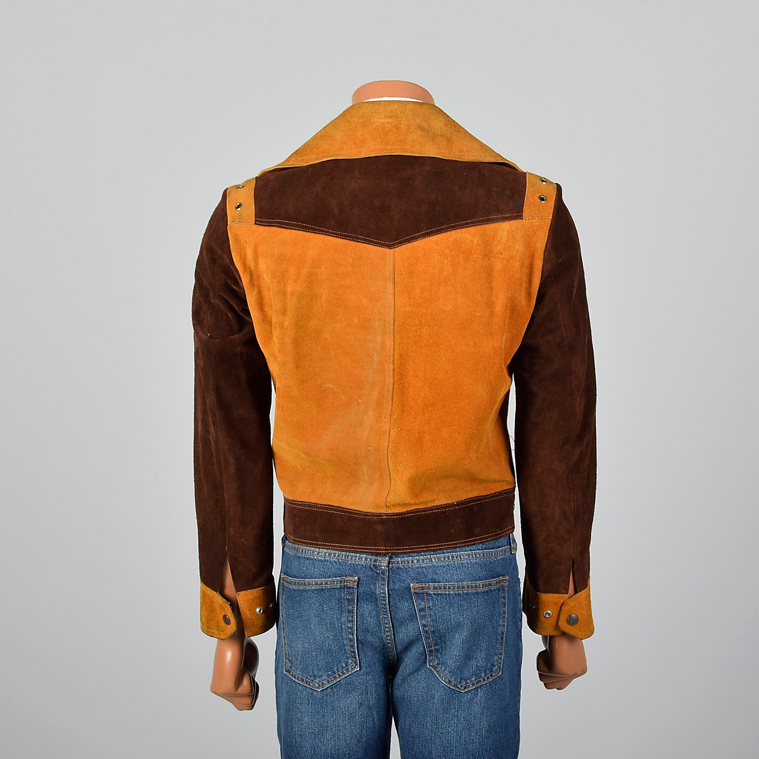 1970s El Toro Bravo Split Hide Suede Jacket