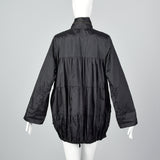 Sonia Rykiel Black Bubble Rain Coat
