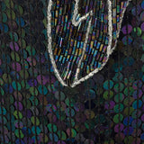 Medium 1990s Flapper Style Sequin One-Shoulder Dress