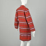 Small 1980s Red Southwestern Blanket Separate Set