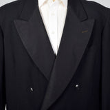 1940s Mens Black Tuxedo Jacket
