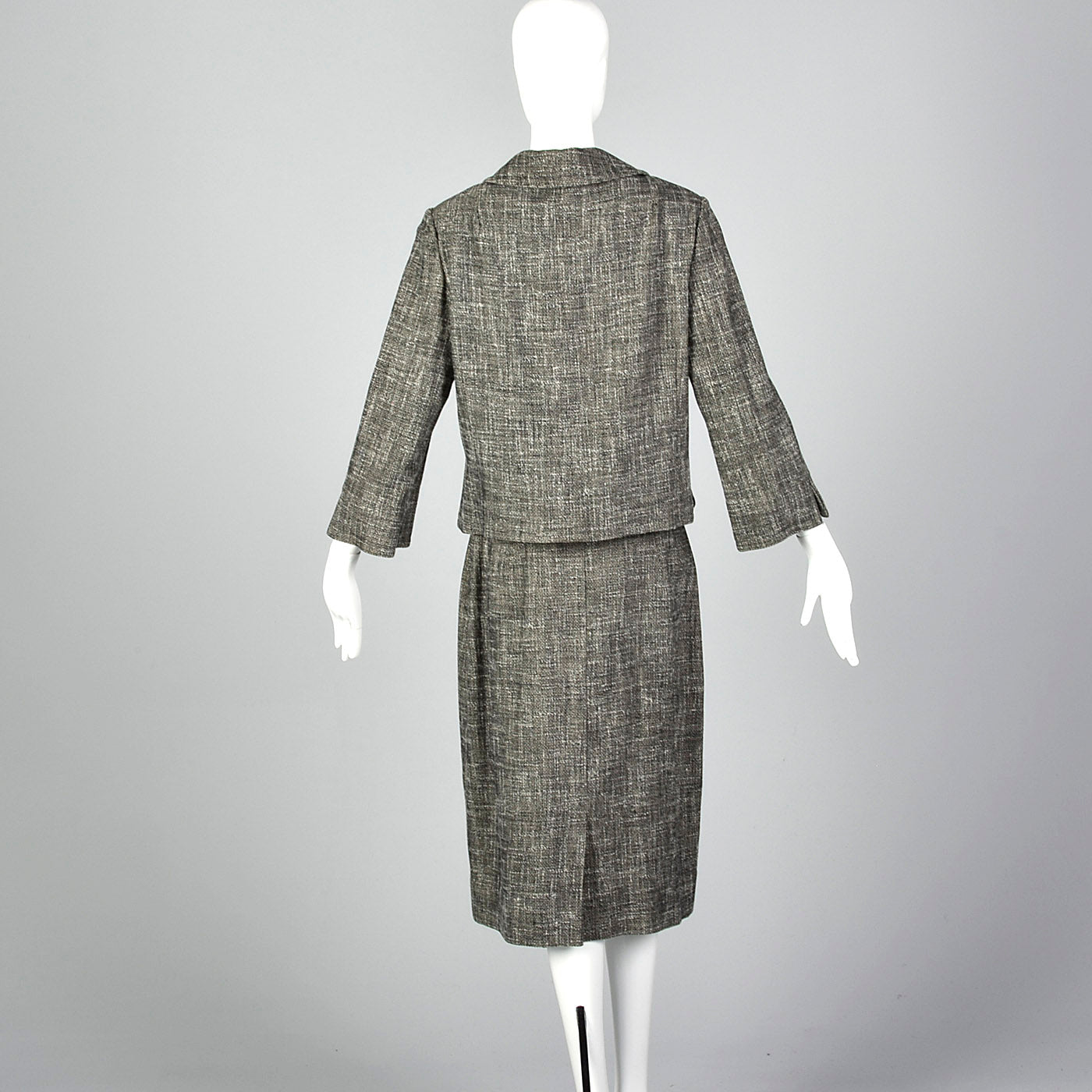 1960s Tweed Skirt Suit