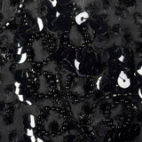 1990s Long Black Vest Top