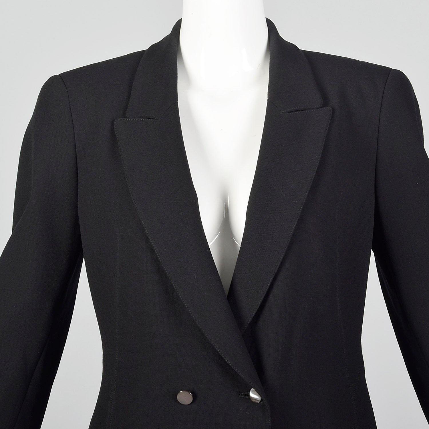 1980s Claude Montana Black Blazer