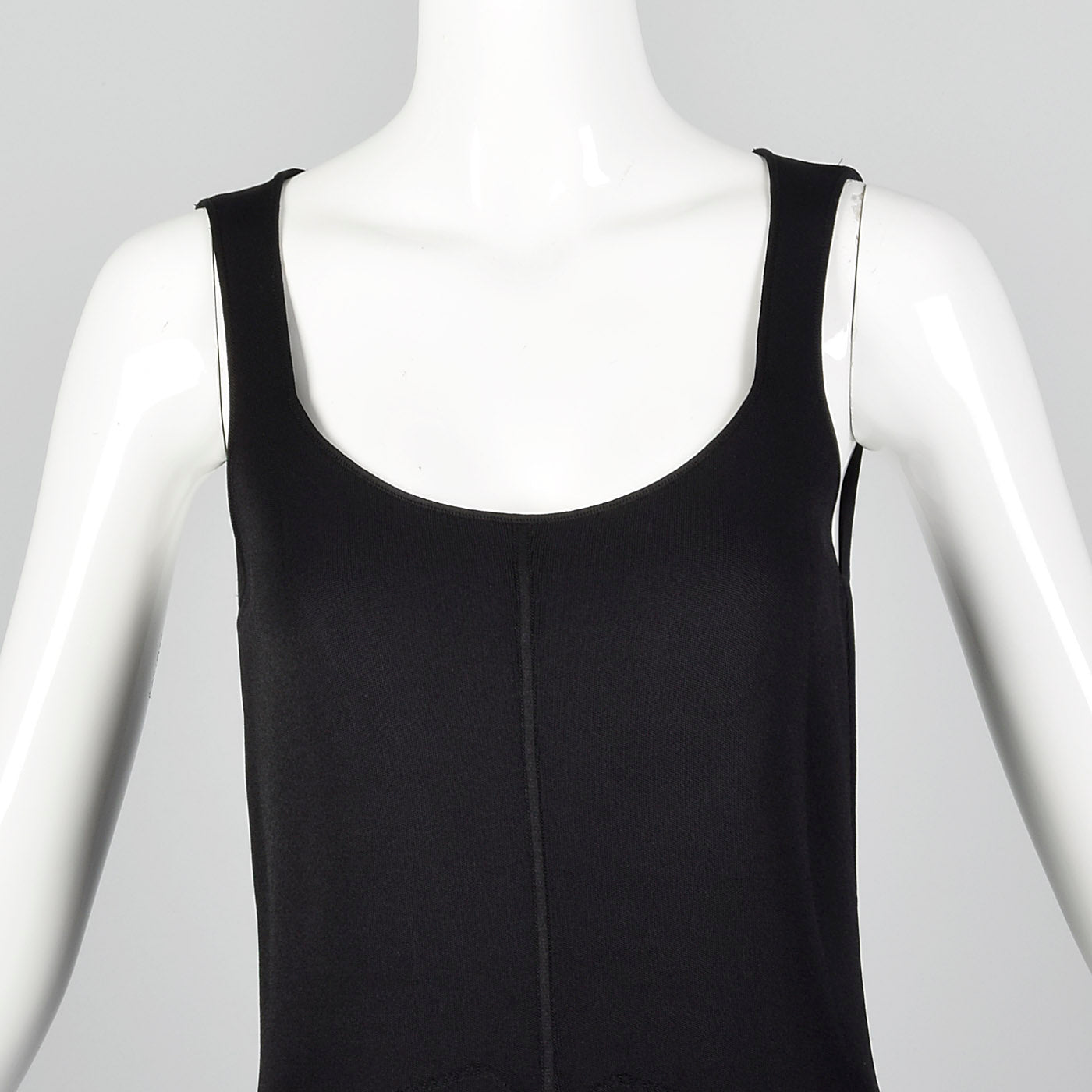 2010s Giorgio Armani Black Knit Dress