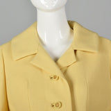 1960s Mod Yellow Spring Coat