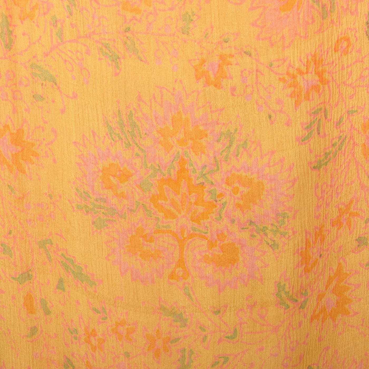 1970s Treacy Lowe Bohemian Silk Maxi Dress