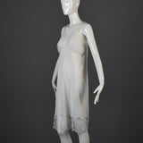 1950s Deadstock White Slip