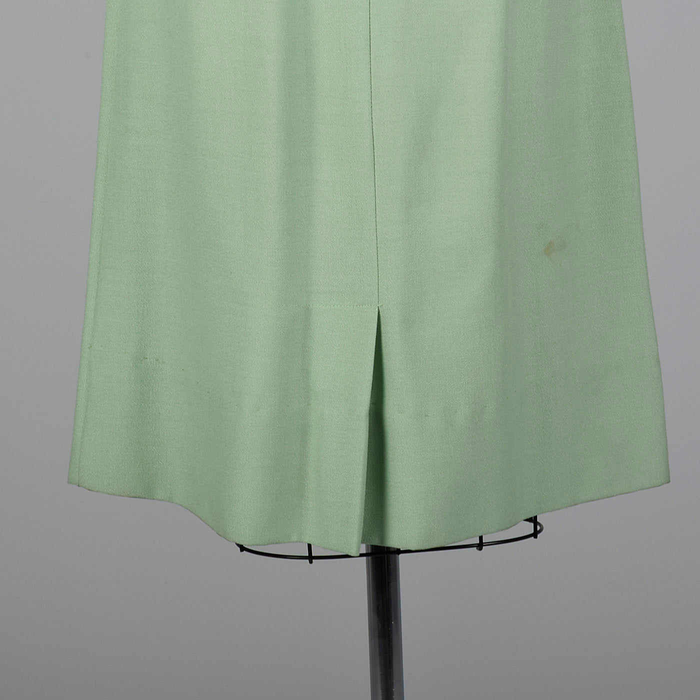 1950s Day Dress with Color Block Waist