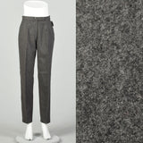 Small 2000s Pants Balenciaga Le Dix Wool Cashmere Tapered Leg Designer
