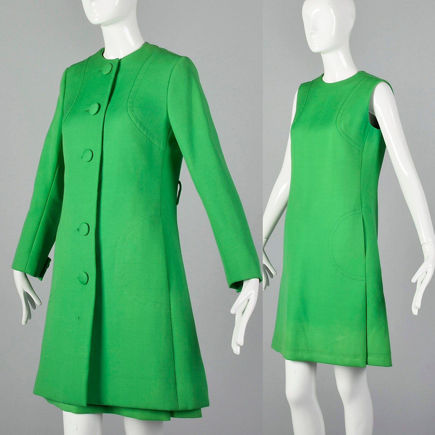 Medium Via Veneto 1960s Couture Dress