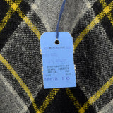 1950s Deadstock Plaid Fit and Flare Skirt