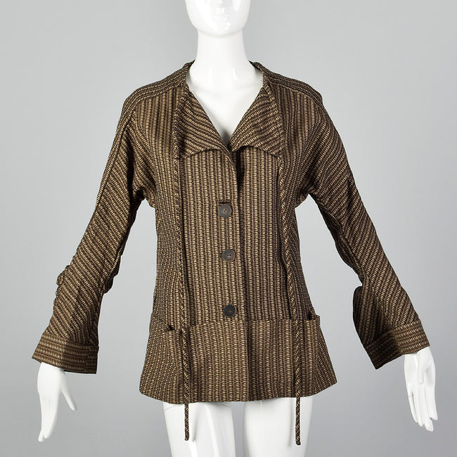 2000s Marni Brown Wool Jacket