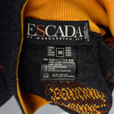 1980s Escada Novelty Dog and Cat Friends Sweater