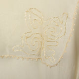 XS 1910s Edwardian Ivory Repro Dress