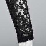 Pierre Balmain Little Black Dress with Lace Bodice