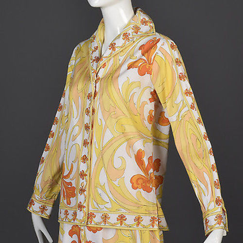 1960s Emilio Pucci Cotton Skirt and Tunic Set