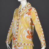 1960s Emilio Pucci Cotton Skirt and Tunic Set