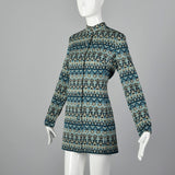 1970s Pierre Balmain Metallic Tunic Top