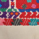 1930s Bohemian Hand Loomed Cotton Huipil Poncho