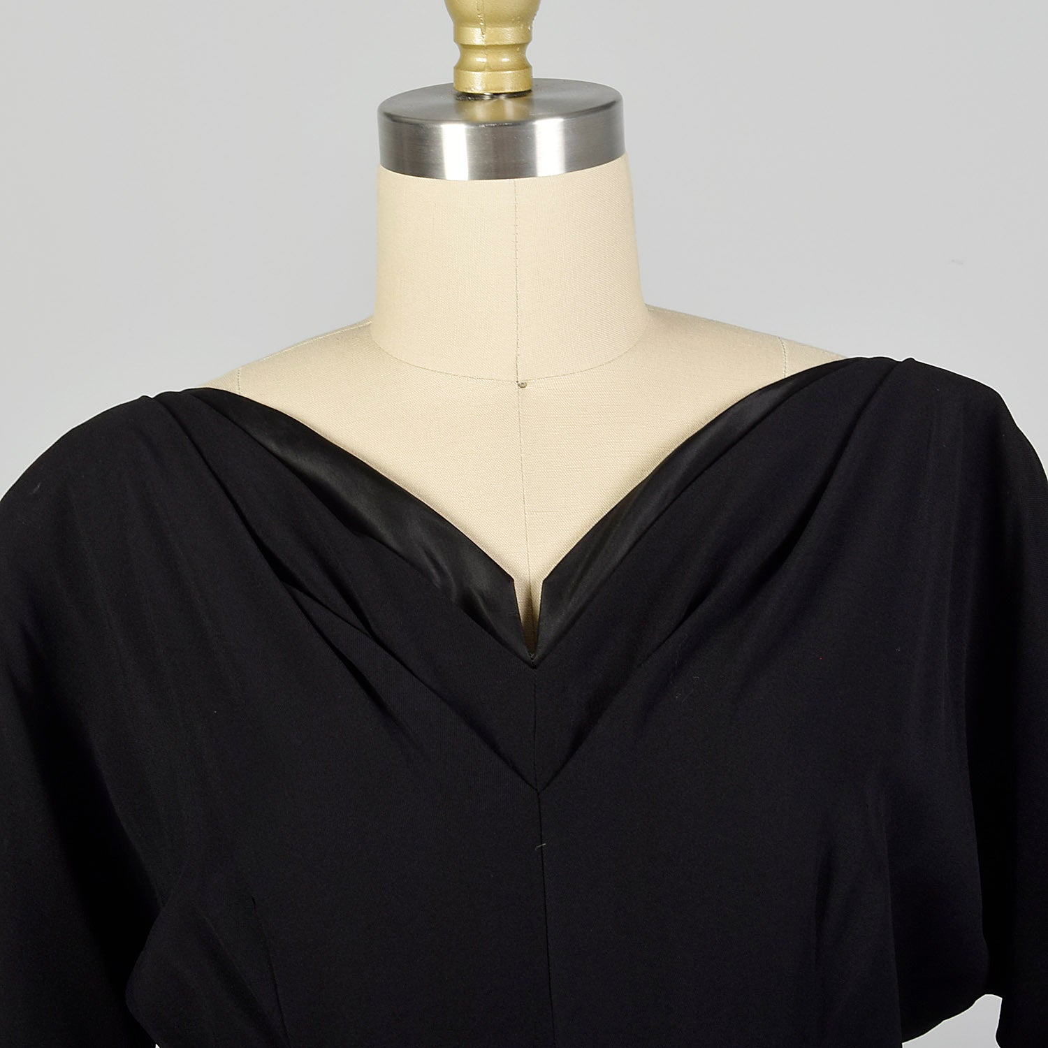Medium 1960s Black Party Dress