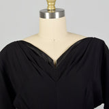 Medium 1960s Black Party Dress