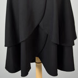 1950s Pauline Trigere Strapless Little Black Dress with