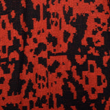 1980s Jaeger Oversized Abstract Sweater in Red & Black