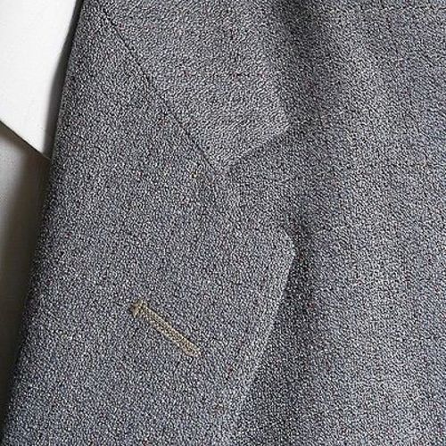 1950s Mens Silver and Red Atomic Fleck Jacket